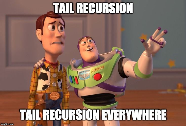 Tail recursion meme
